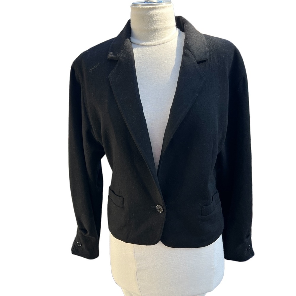COMPLICE Vintage Tuxedo Jacket With Tails Wool Made In Italy Women’s Size 8